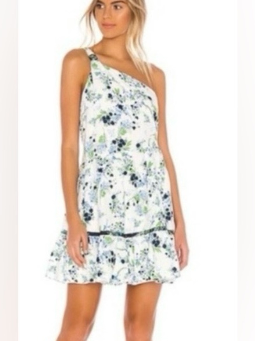 Free People Woman’s All Mine off the shoulder Flowy Mini Dress Medium